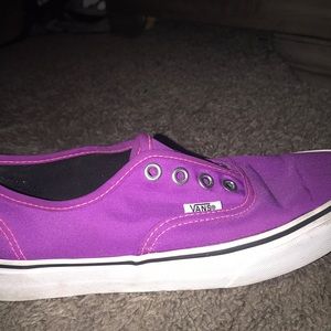 i am selling some purple vans